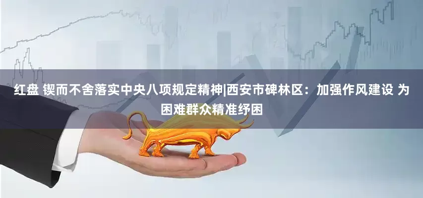 红盘 锲而不舍落实中央八项规定精神|西安市碑林区：加强作风建设 为困难群众精准纾困