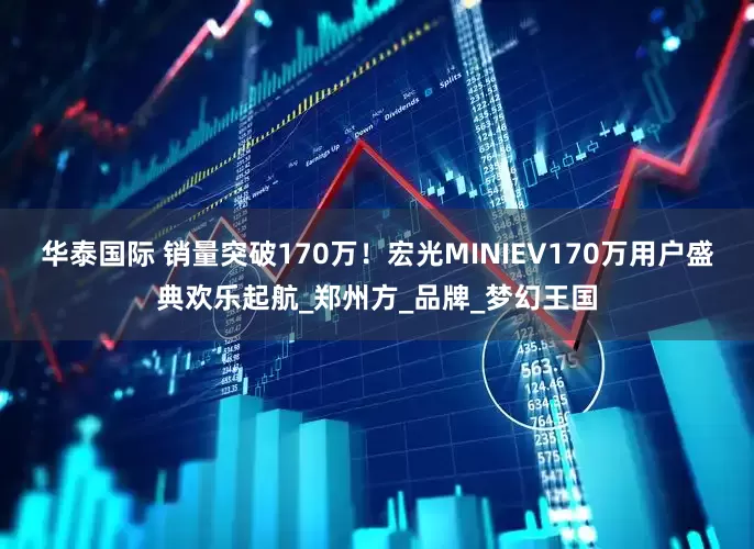 华泰国际 销量突破170万！宏光MINIEV170万用户盛典欢乐起航_郑州方_品牌_梦幻王国